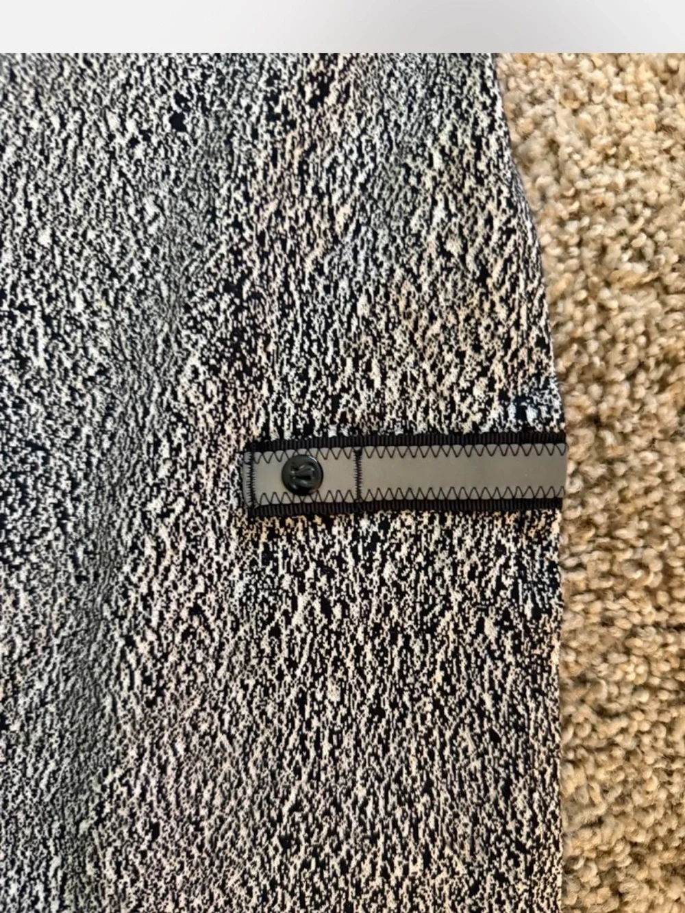 lululemon athletica Grey Marled Wrap Scarf
